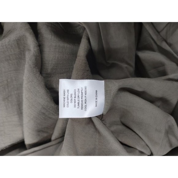 Chelsea & Violet Junior Girls Large Puff Sleeve Smocked Back Dress Taupe New - Picture 9 of 9